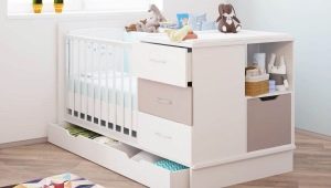  Children's bed with a dresser: types, sizes and design