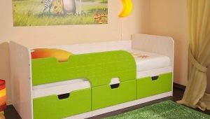  Children's single bed: types, models and design