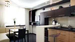  Kitchen-living area of ​​13 square meters. m