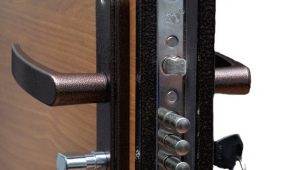  How to install the lock cylinder in the front door?