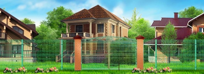  3D fences: mga pakinabang at pag-install
