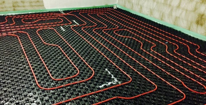  Mats for a warm water floor: types and device