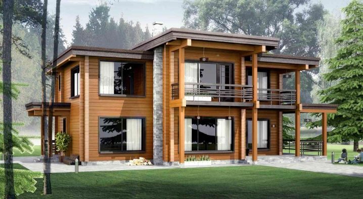 دقة تصميم المنازل من الأخشاب الصديقة للبيئة