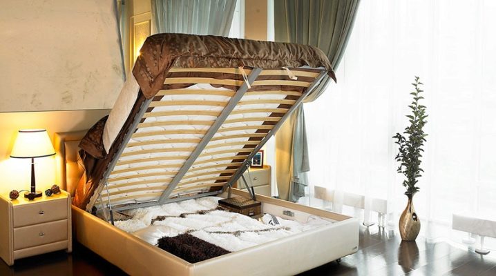  Askona beds with lifting mechanism