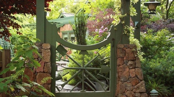  Fence gate: beautiful design ideas
