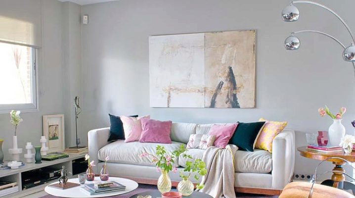  Regels voor het combineren van kleuren in het interieur van de woonkamer
