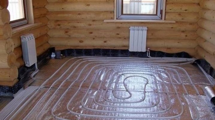  Den noggrannhet att koppla varmvatten golvet i huset från gaspannan med egna händer