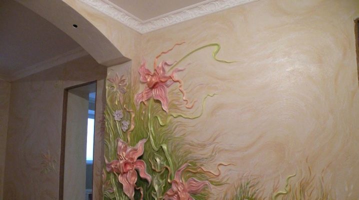  الجص الفني للجدران: خصائص وميزات التطبيق