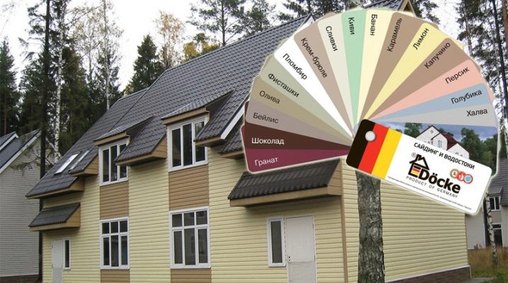  Docke siding: features، sizes and colors