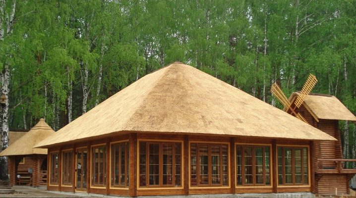  Reed roof: isang orihinal at praktikal na solusyon