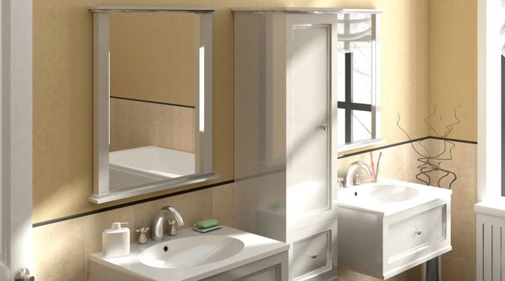 Éviers avec une bordure dans une salle de bain: types, matériaux et formes