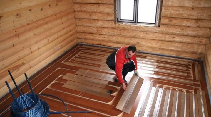  Heated floor in the bath: types and technology