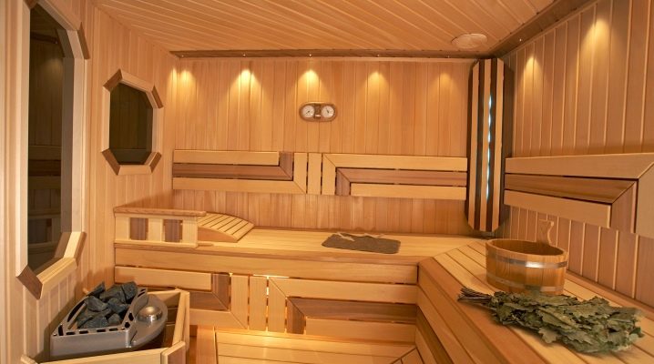  Voering voor een sauna: kenmerken van afwerking