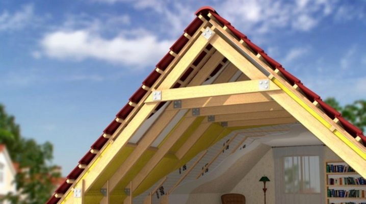  Střecha rámu: systém vazníků, výpočet a montáž