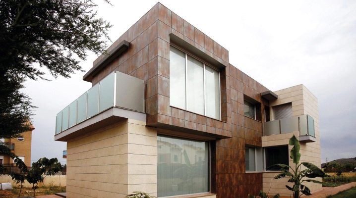  Vackert ventilerade fasader av porslin: fördelarna med installation för hus i landet