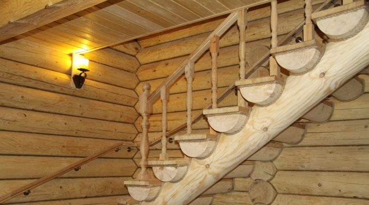  Log trappor: en mängd olika former och mönster