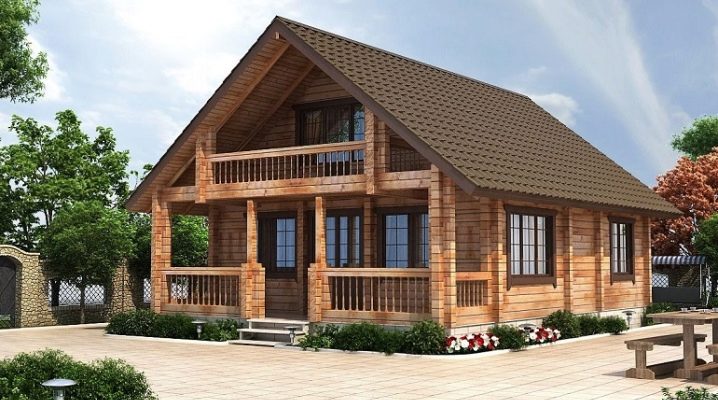  Оригинален дизайн на къщи от профилиран дървен материал