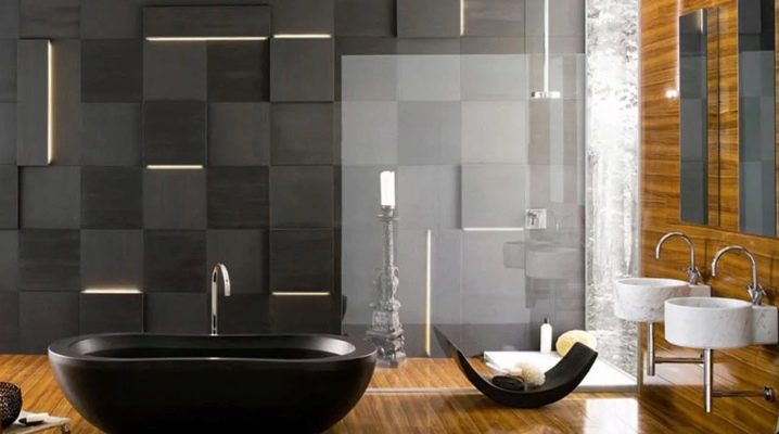  Merkmale des Designs von Badezimmern in verschiedenen Stilen