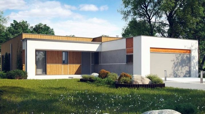  Projekty nowoczesnych domów z płaskim dachem: cechy wyboru i układ dachu