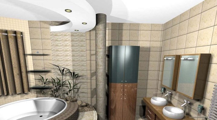  Creating an interesting bathroom design: ideas for rooms of different sizes