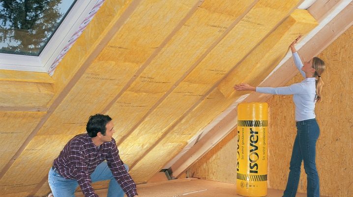  Technology insulation of the roof of a country house
