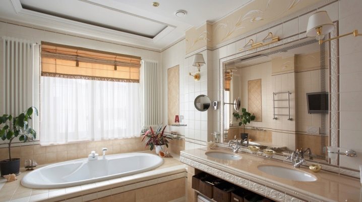  Bathrooms in private homes: interesting design ideas