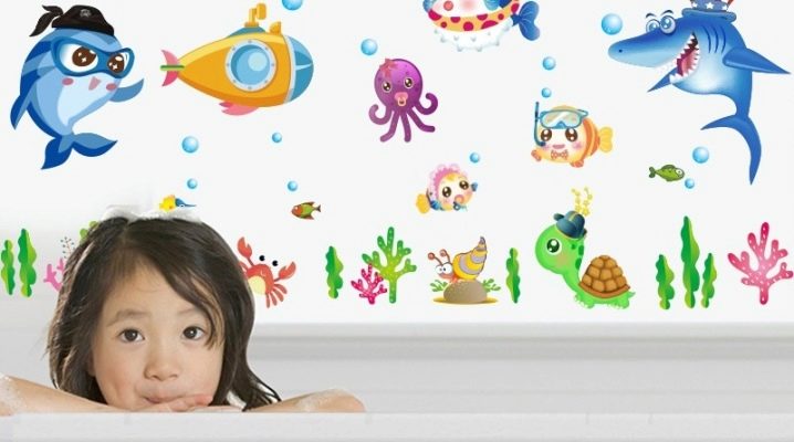  Избор на бебешки стикери за банята
