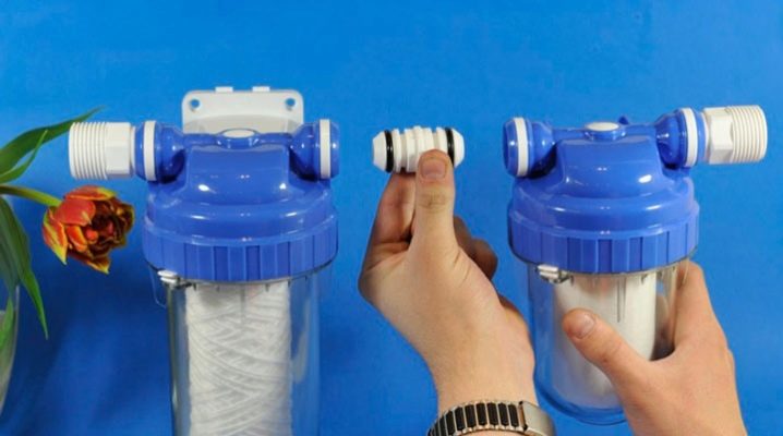  Wasserfiltergehäuse: Arten von Designs