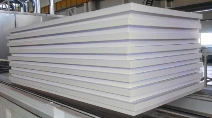  Styrofoam: az alkalmazás méretei és jellemzői