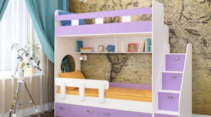  سرير بطابقين مع جوانب: مجموعة متنوعة من الأشكال والتصاميم للأطفال