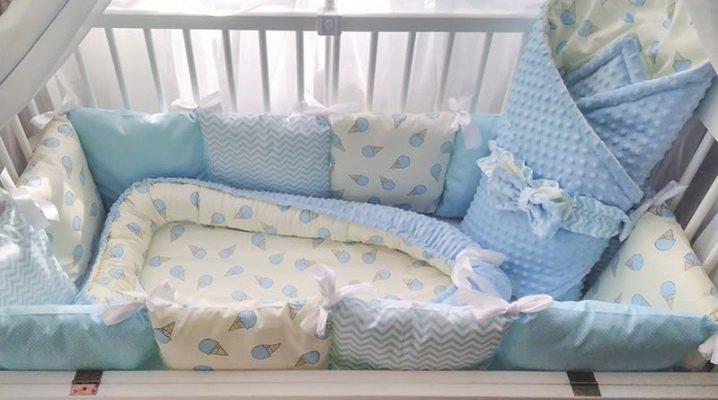  How to pick up bumpers in the crib for a boy?