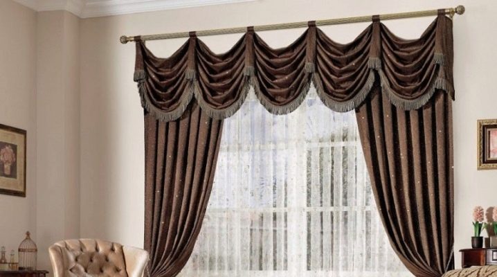  Types of curtains with lambrequin and tips on choosing