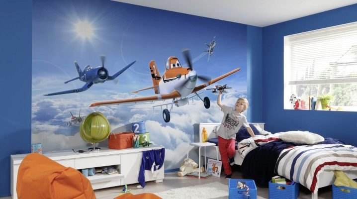  Choosing wallpaper in the nursery for boys