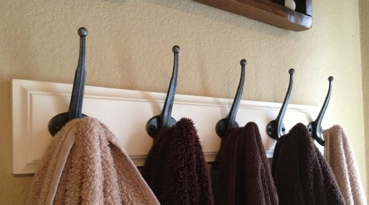  Ganchos para toallas: tipos y sutilezas de elección