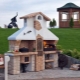  Self-made brick smokehouse