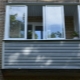  Aluminyo balkonahe glazing