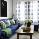  Blue sofas