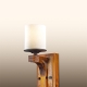  Wooden sconce