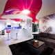  Mag-stretch ceilings para sa hall: magandang disenyo ng living room