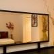 Spiegel in een lijst - een functionele en mooie inrichting van de kamer