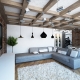  Kenmerken van plafonds in loft-stijl: ontwerpopties