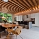  The ceiling in a wooden house: the subtleties of interior design