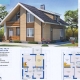  Projekty domu z piankowych bloków z mansardą: subtelności planowania przestrzeni