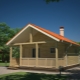 Sauna met een veranda onder één dak: voorbeelden van projecten