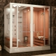  Sprchové kabiny se saunou: výběr a charakteristika