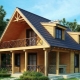  مشاريع المنازل من شريط مع السقف: تصميم داخلي أنيق لجميع الأوقات
