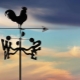  Beautiful weather vane do-it-yourself: interesting solutions