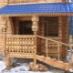  Veranda prie medinio namo: gamybos rūšys ir detalės