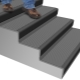  Non-slip steps from liquid wood: characteristics and features of the WPC