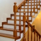  सीढ़ियों के लिए लकड़ी के चरणों की किस्में